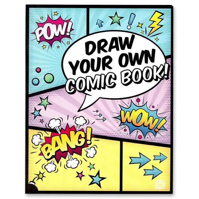 Draw Your Own Comic Book! - Skapa din egen seriebok - Slöjd-Detaljer